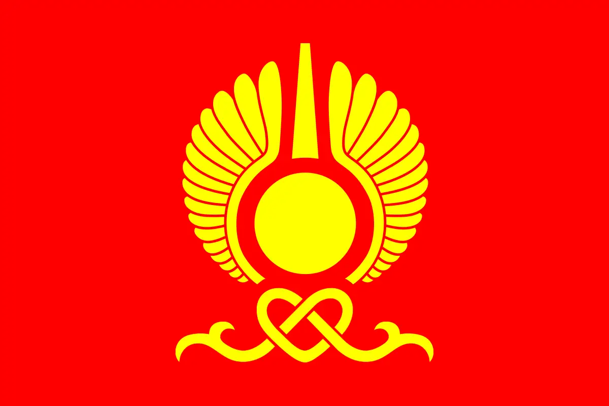 Флаг: Кызыл