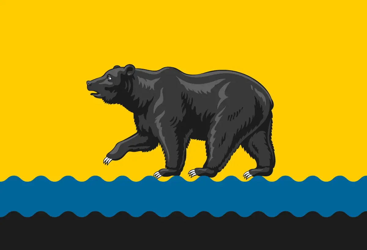 Флаг: Нефтеюганск