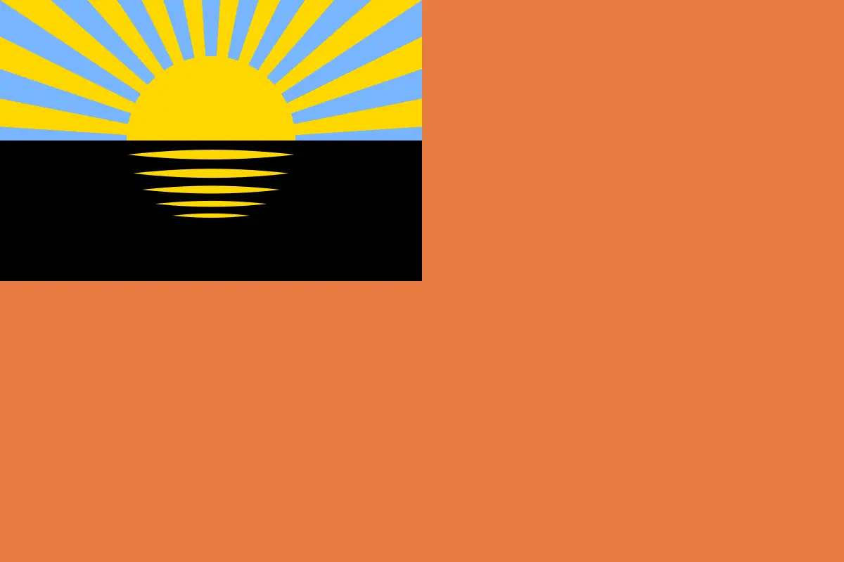 Флаг: Шахтёрск