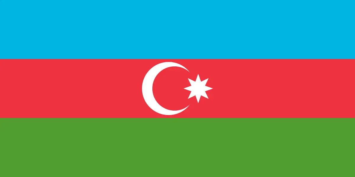 Флаг: Азербайджан