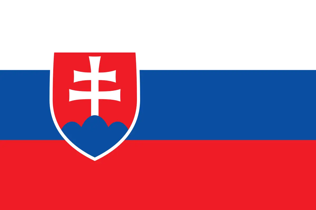 Флаг: Словакия