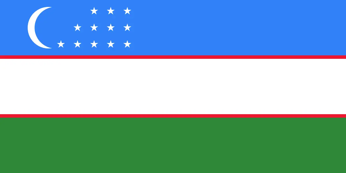 Флаг: Узбекистан