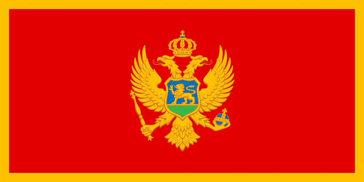 Флаг: Черногория