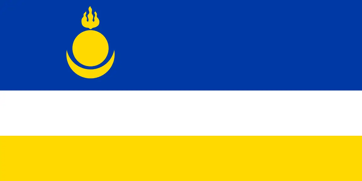 Флаг: Бурятия