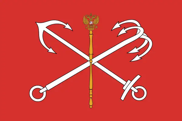 Флаг Санкт-Петербург