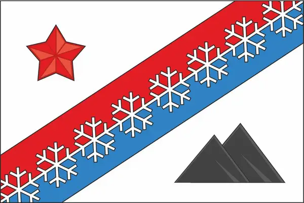 Флаг: Снежное