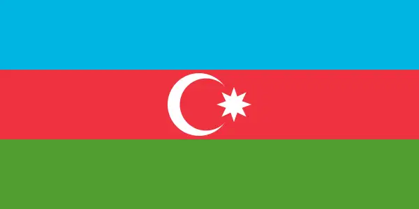 Флаг: Азербайджан