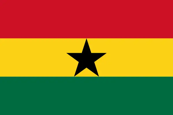 Флаг: Гана