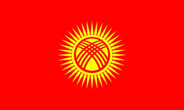 Флаг: Киргизия