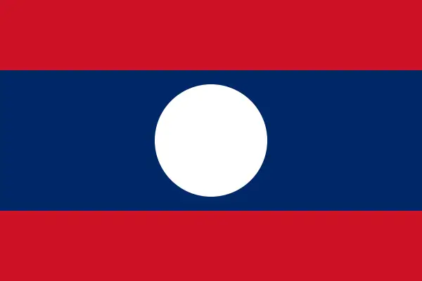 Флаг: Лаос