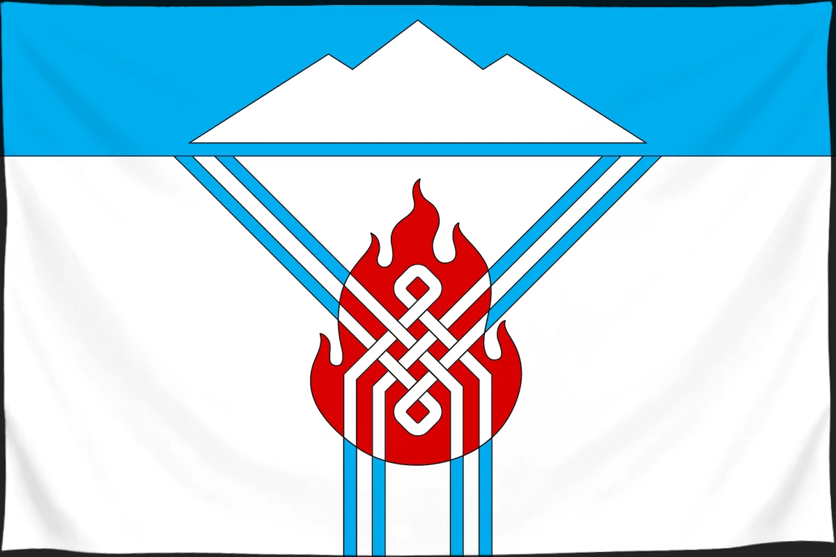 Флаг: Ак-Довурак