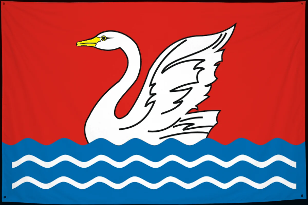 Флаг: Долгопрудный