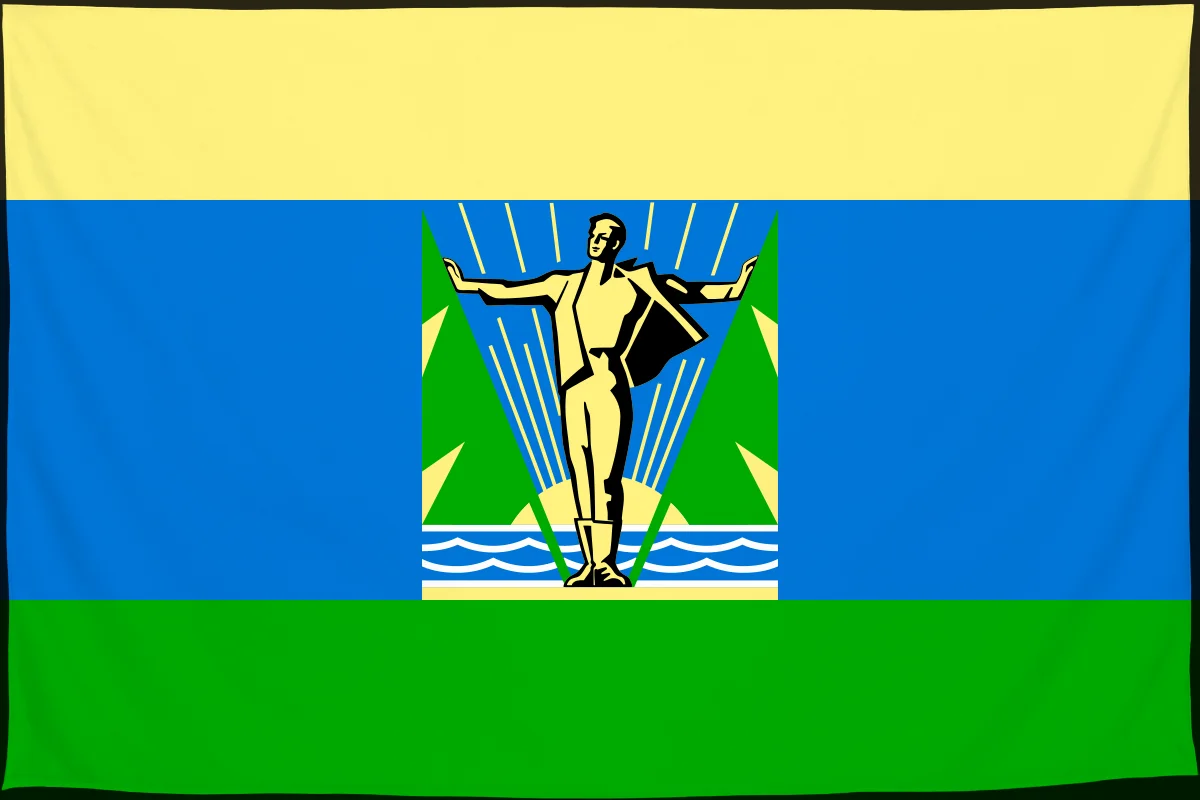 Флаг: Комсомольск-на-Амуре