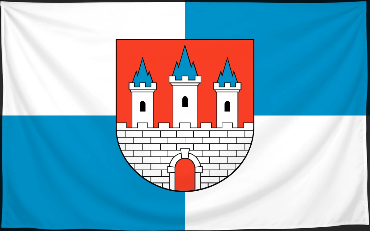 Флаг: Рава-Мазовецка