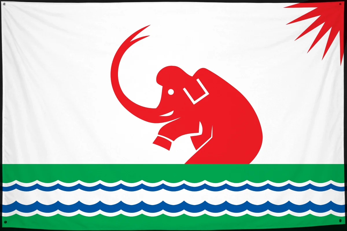 Флаг: Среднеколымск