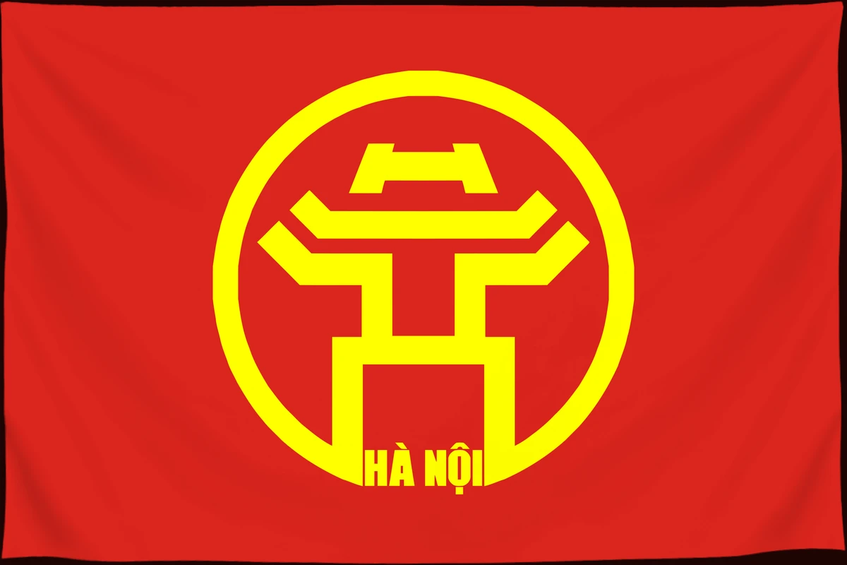 Флаг: Ханой