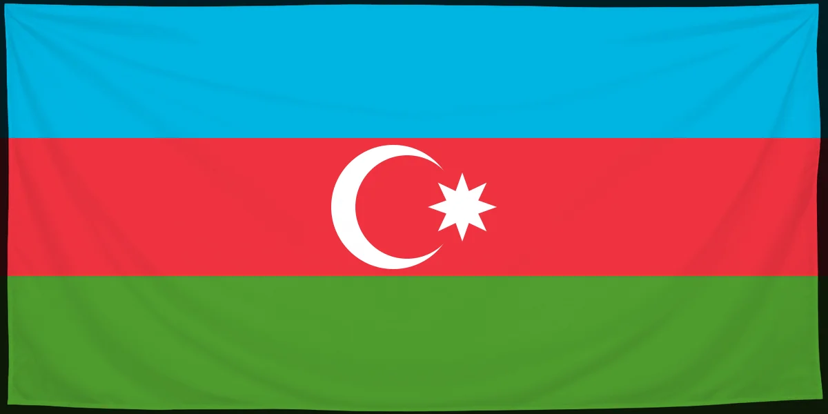 Флаг: Азербайджан