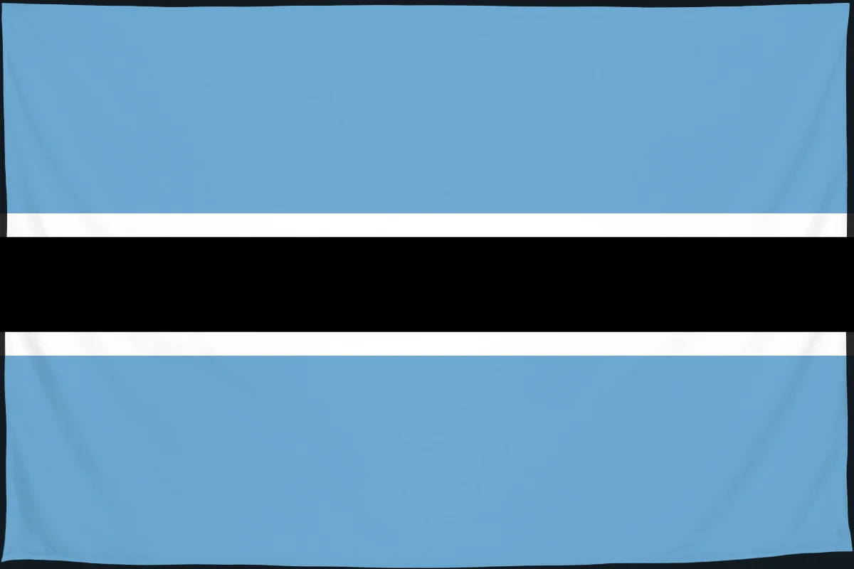 Флаг: Ботсвана