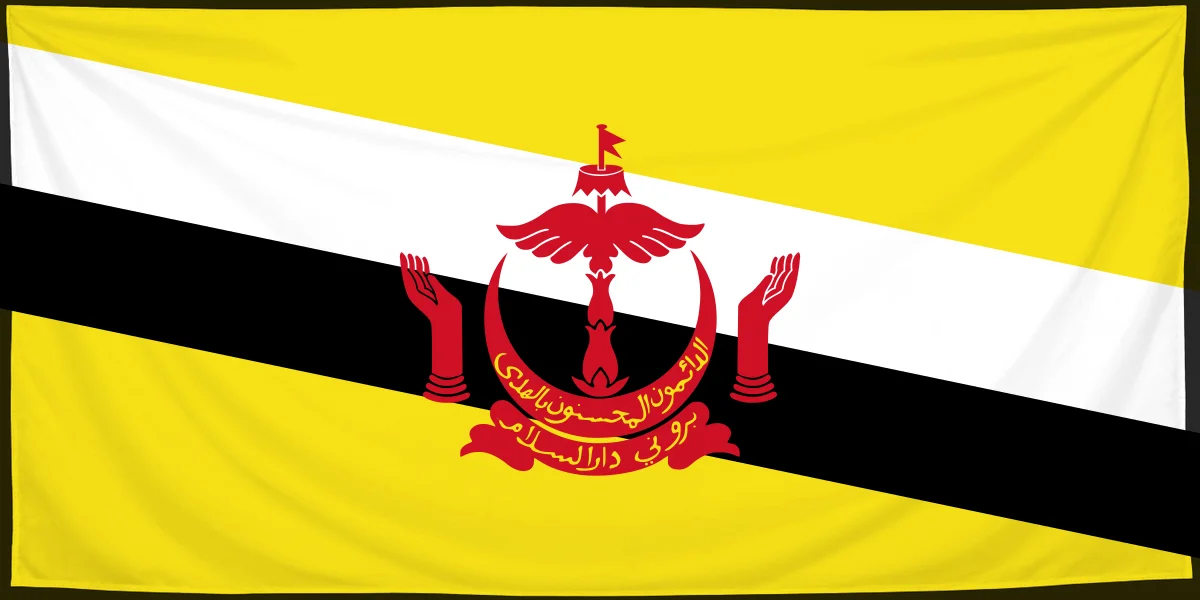 Флаг: Бруней