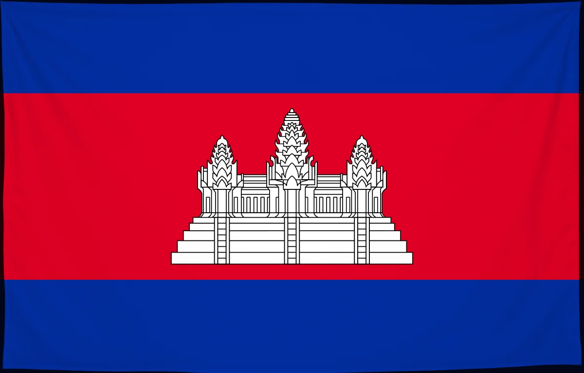 Флаг: Камбоджа