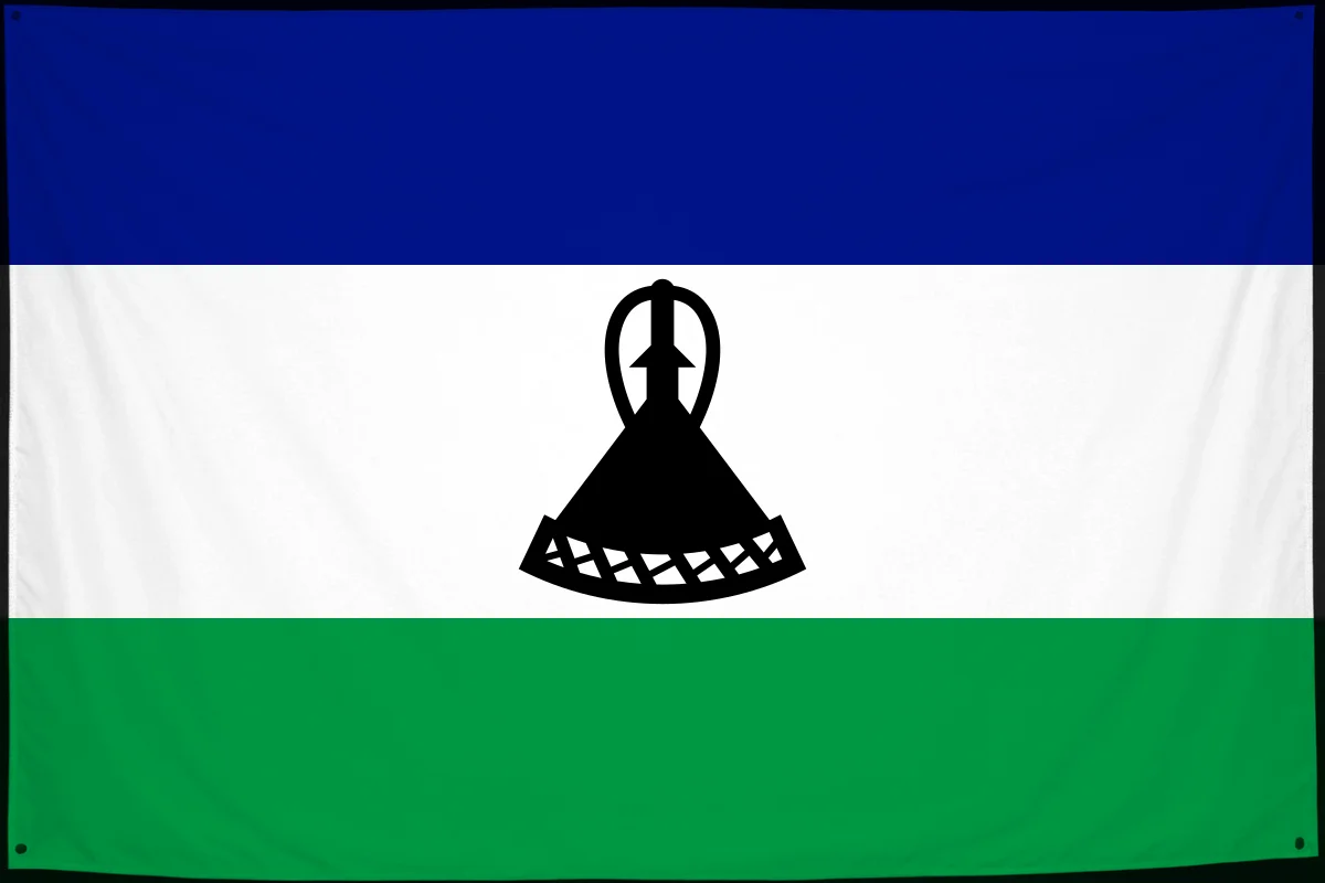 Флаг: Лесото