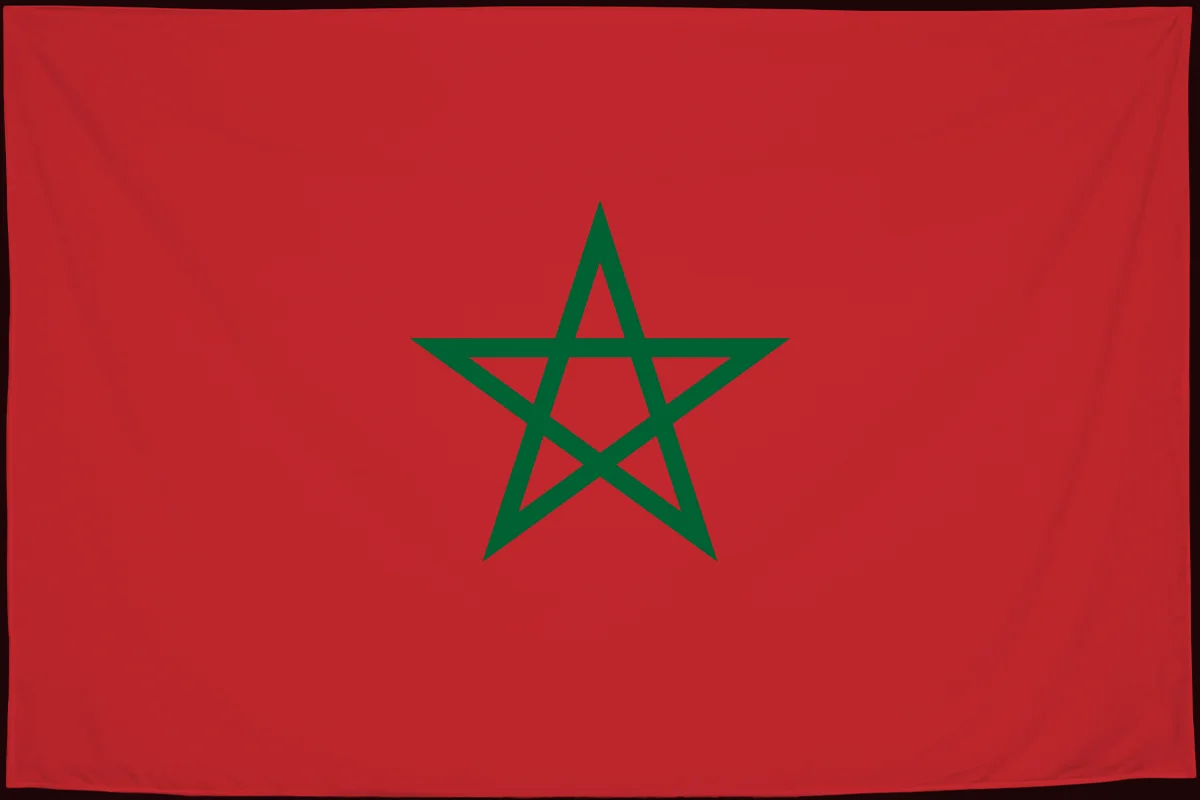 Флаг: Марокко