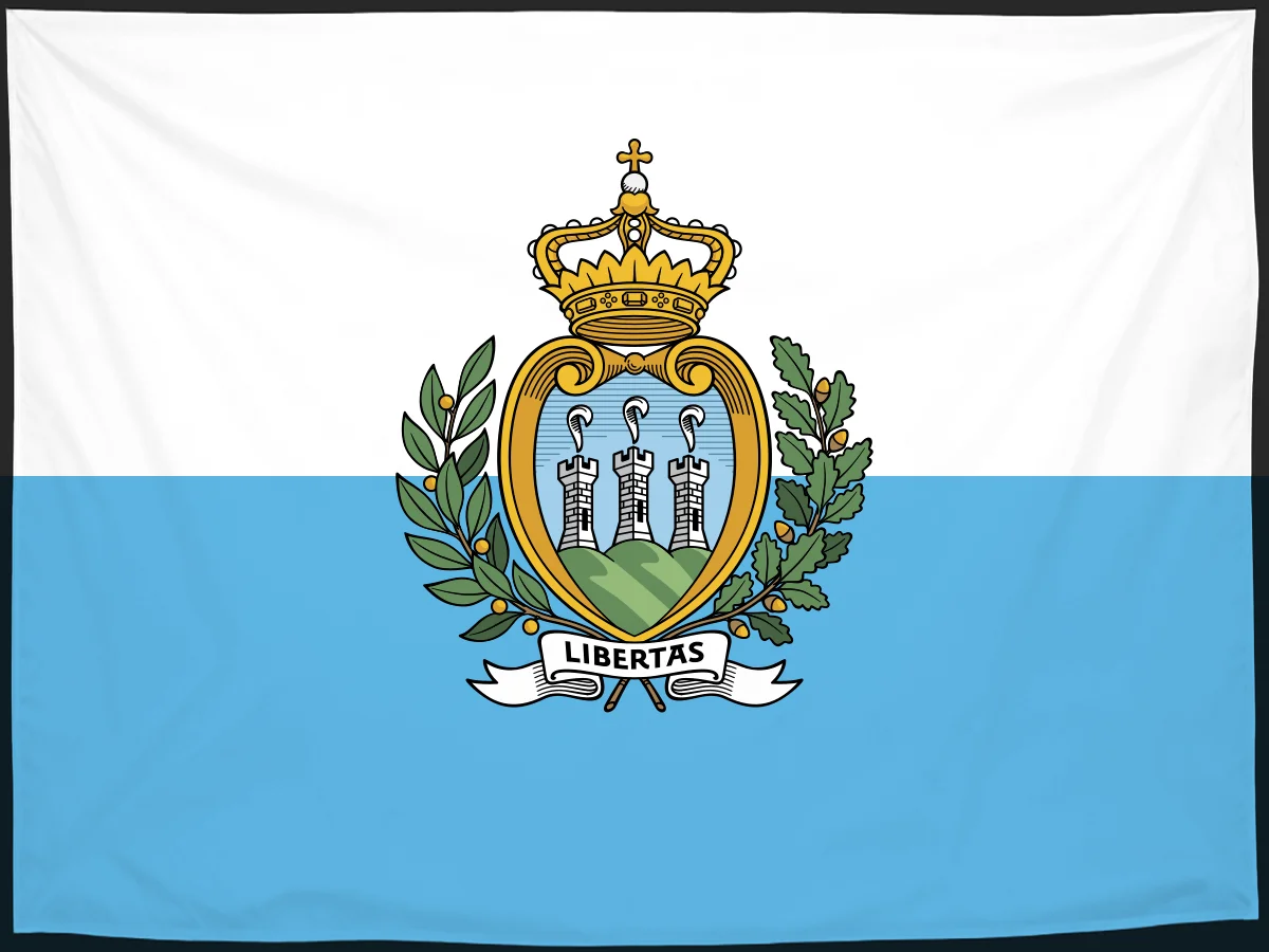 Флаг: Сан-Марино