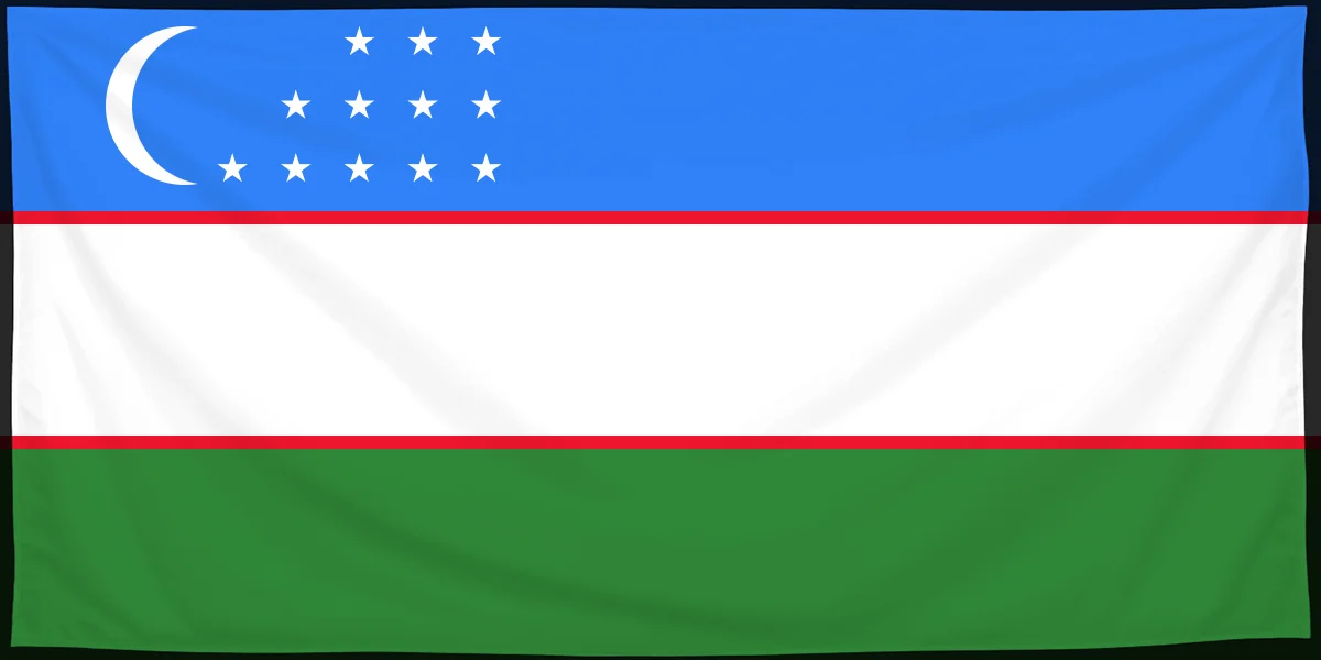 Флаг: Узбекистан
