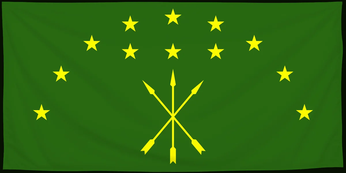 Флаг: Адыгея