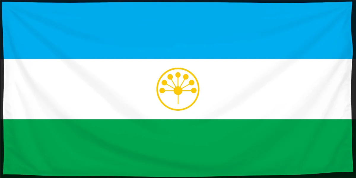 Флаг: Башкортостан