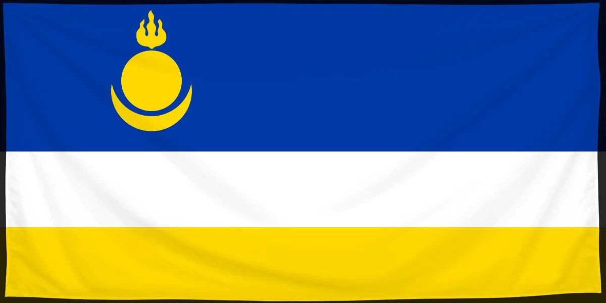 Флаг: Бурятия