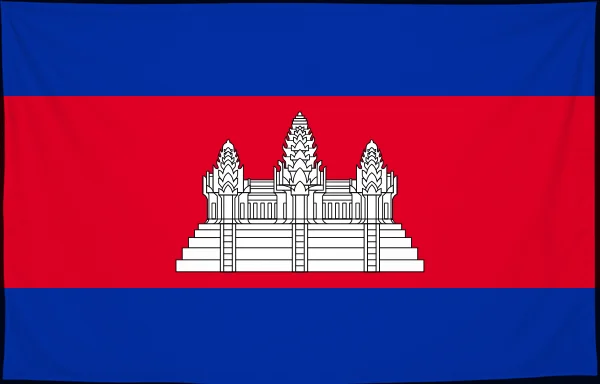 Флаг: Камбоджа